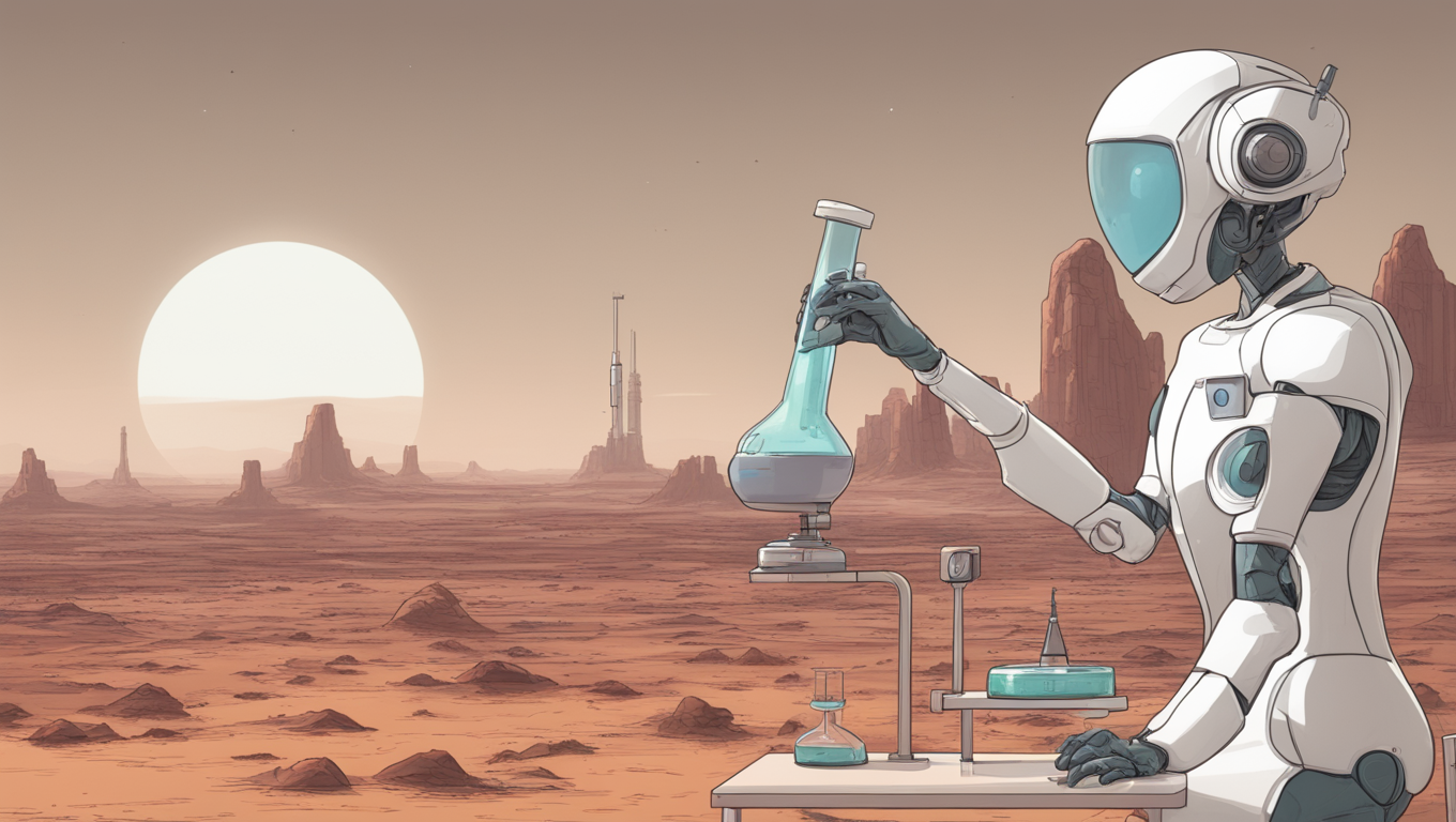 AI Chemist Making Mars Habitable