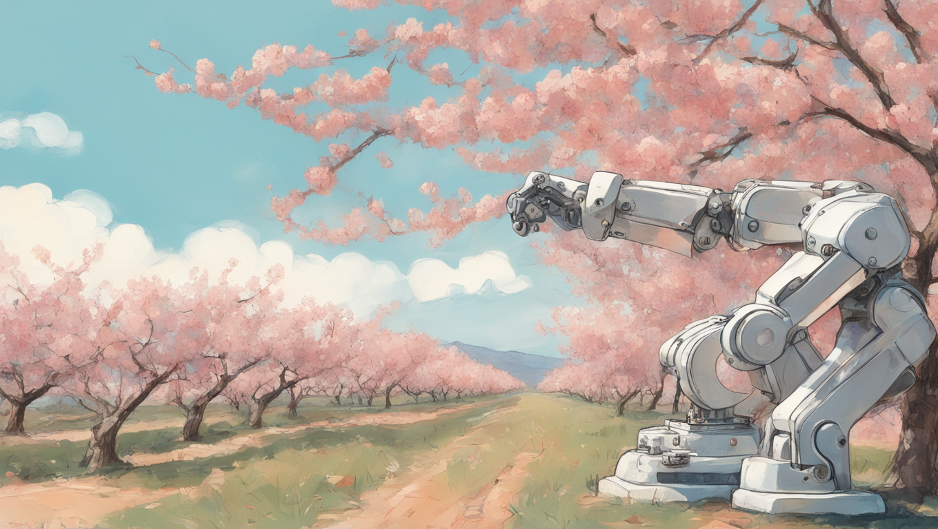 AI System Counts Flowers on Fruit Trees to Revolutionize Agriculture