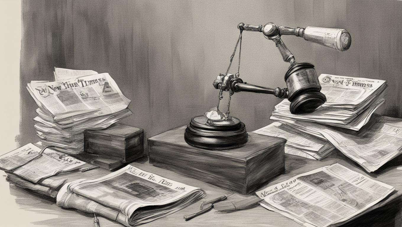 AI vs Journalism: Legal Battle over ChatGPT's Training on The New York Times Articles