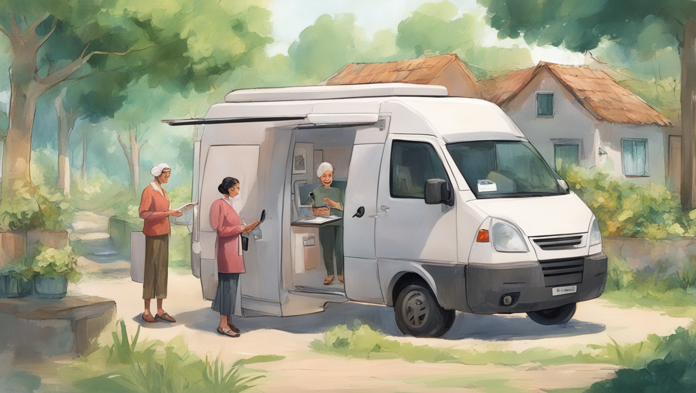 Revolutionizing Healthcare: 'Doctor on Wheels' Brings Telemedicine to Remote Areas, Serving 13k Patients